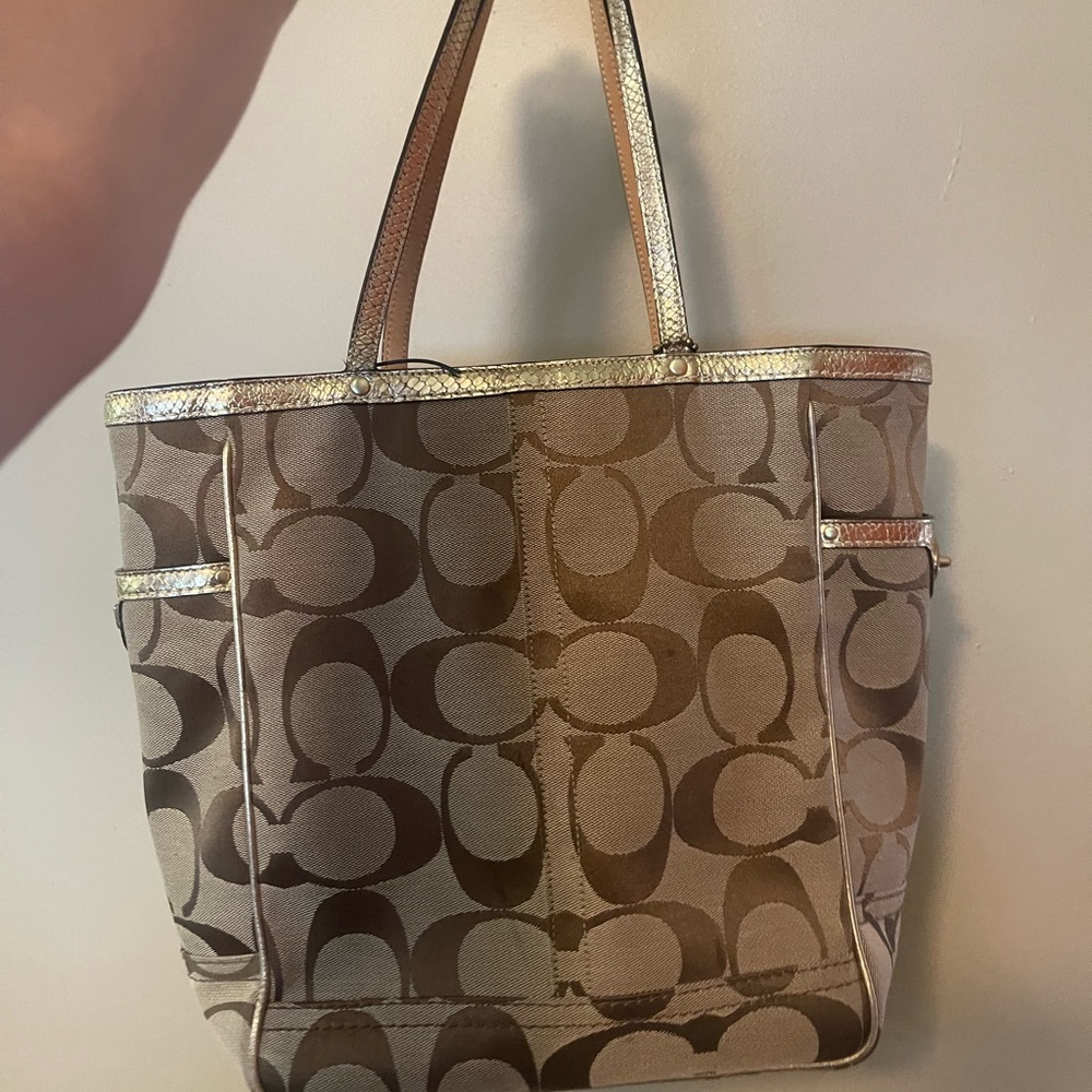 Coach Shoulder Tote